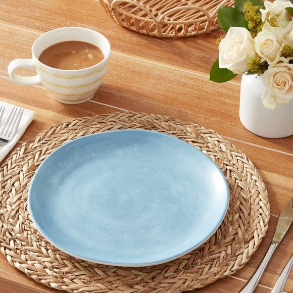 Set of 4 Woven Charger Placemats – Natural, Round 15" - Threshold Target 2023 - Picture 2 of 4